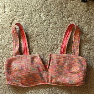 Colorful Textured Crop Top